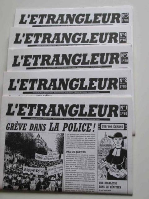 Couverture de l'album L'Etrangleur, N° 1, Grève dans la police