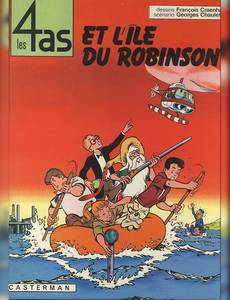 Couverture de l'album Les 4as et l'Ile du Robinson