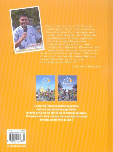 Aperçu de l'album Le tour de France en bandes dessinées tome 2 - C'est reparti pour un tour !