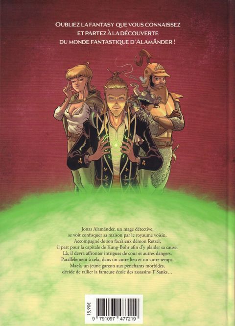 Aperçu de l'album Alamänder tome 1 - Mystère à la Tour de l'Horloge