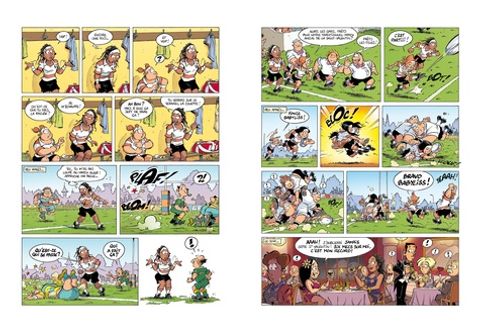 Aperçu de l'album Les Rugbymen tome 18 - Le Rugby, c'est un Sport de Gonzesses !