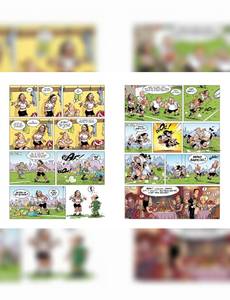 Aperçu 4 de l'album Les Rugbymen tome 18 - Le Rugby, c'est un Sport de Gonzesses !