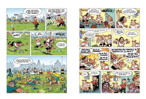 Aperçu de l'album Les Rugbymen tome 18 - Le Rugby, c'est un Sport de Gonzesses !