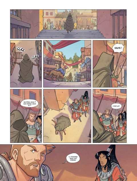 Aperçu de l'album Les chroniques de Scarlet Hearth tome 1 - Scarlet Queen