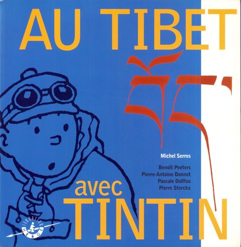 Couverture de l'album Au Tibet avec Tintin