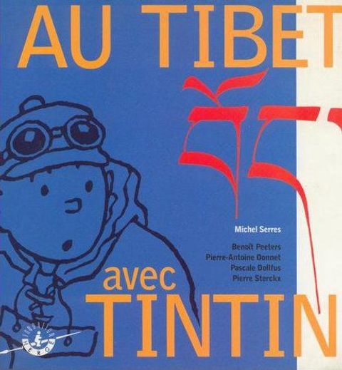 Couverture de l'album Au Tibet avec Tintin