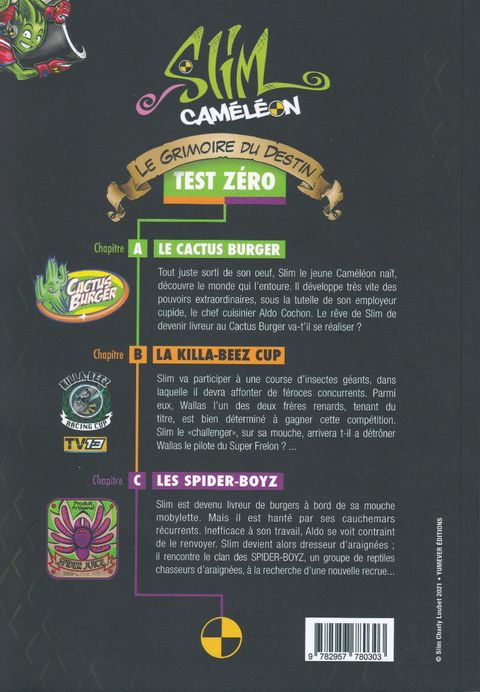 Aperçu de l'album Slim Caméléon - Le grimoire du destin