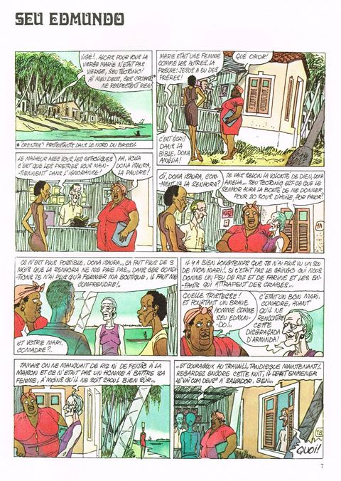 Aperçu de l'album Lauzier (One shot) tome 1977 - Chroniques de l'ile grande