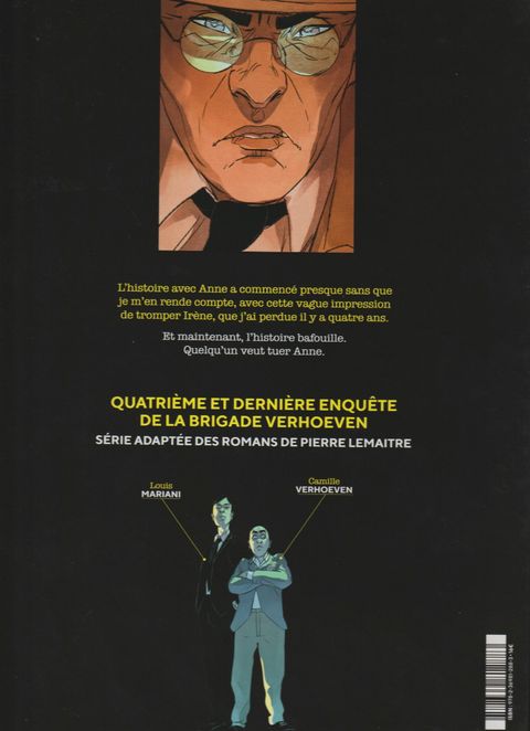 Aperçu de l'album Brigade Verhoeven tome 4 - Anne