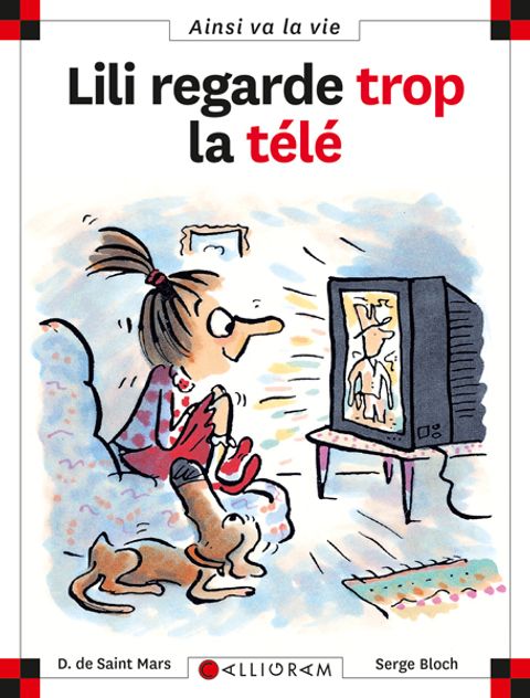 Couverture de l'album Lili regarde trop la télé