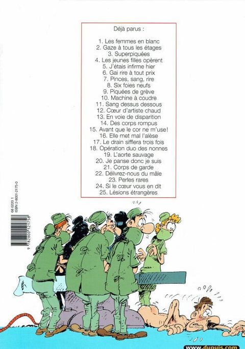 Aperçu de l'album Les femmes en blanc tome 13 - En voie de disparition