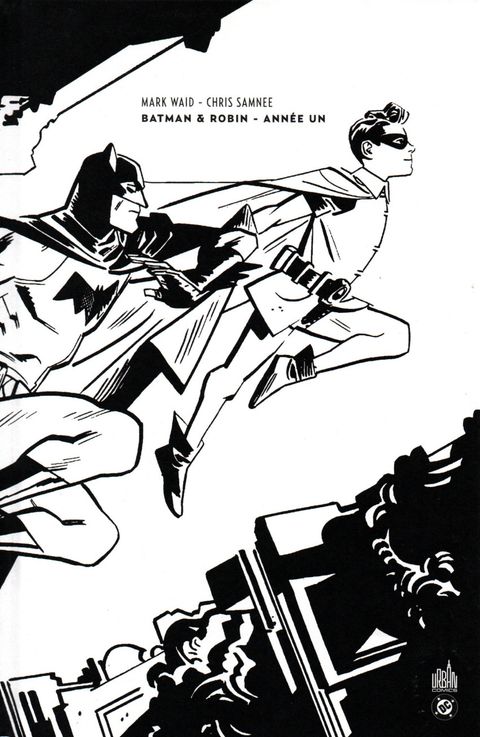 Couverture de l'album Batman and Robin Année Un NB