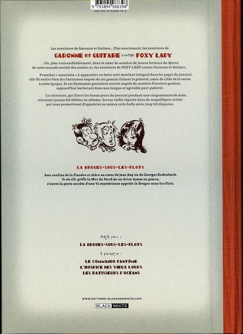 Aperçu de l'album Garonne et Guitare contre Foxy Lady  tome 3 - La Bruges sous-les-flots 