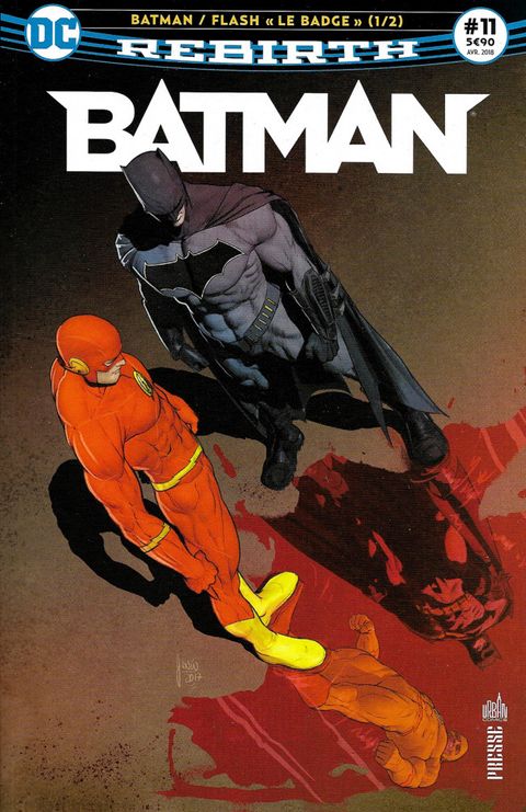 Couverture de l'album Batman Rebirth - Urban Comics Presse