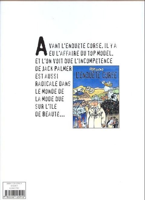 Aperçu de l'album Jack Palmer tome 11 - Le Top Model