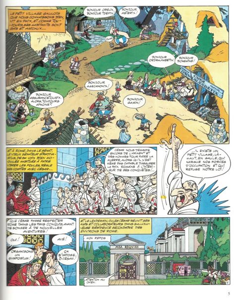 Aperçu de l'album Astérix (Int. 2T France Loisirs) tome 8 - La zizanie / Astérix chez les helvètes