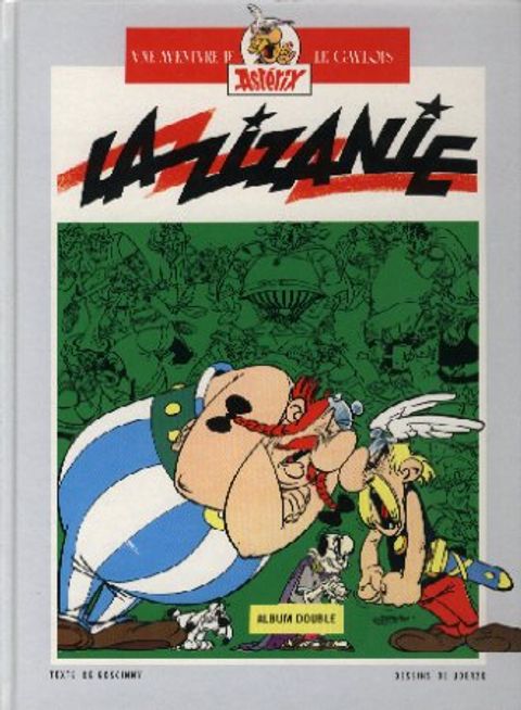 Couverture de l'album La zizanie / Astérix chez les helvètes
