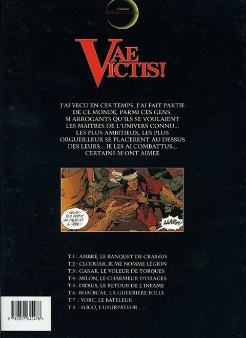 Aperçu de l'album Vae Victis tome 8 - Sligo l'Usurpateur