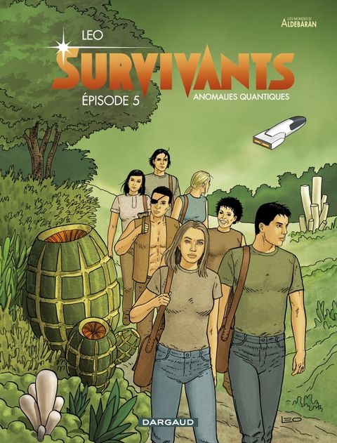 Couverture de l'album Survivants, anomalies quantiques