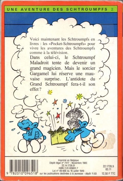 Aperçu de l'album Les schtroumpfs (Livres pour enfants) tome 1983 - Le schtroumpf magicien