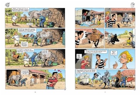 Aperçu de l'album Triple Galop tome 16