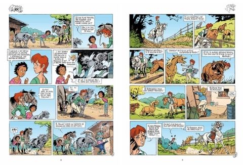 Aperçu de l'album Triple Galop tome 16