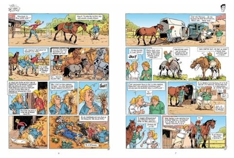 Aperçu de l'album Triple Galop tome 16