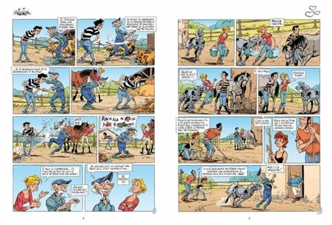 Aperçu de l'album Triple Galop tome 16