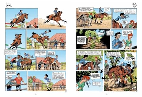 Aperçu de l'album Triple Galop tome 16