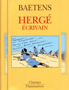 Couverture de l'album Hergé écrivain