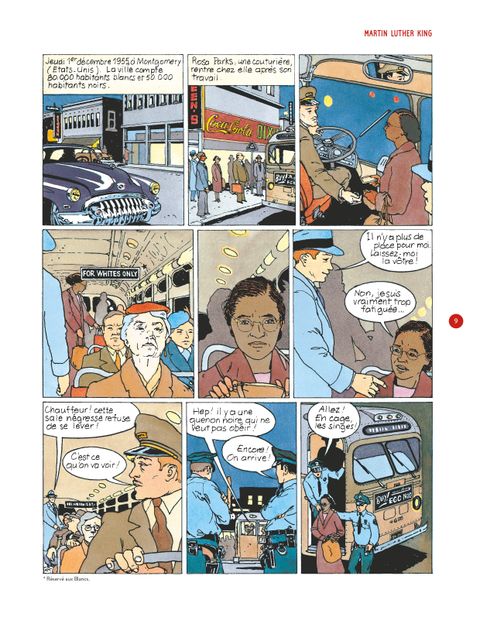 Aperçu de l'album Les Chercheurs de Dieu tome 14 - Martin Luther King en BD