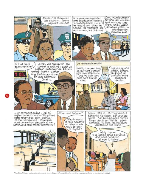 Aperçu de l'album Les Chercheurs de Dieu tome 14 - Martin Luther King en BD