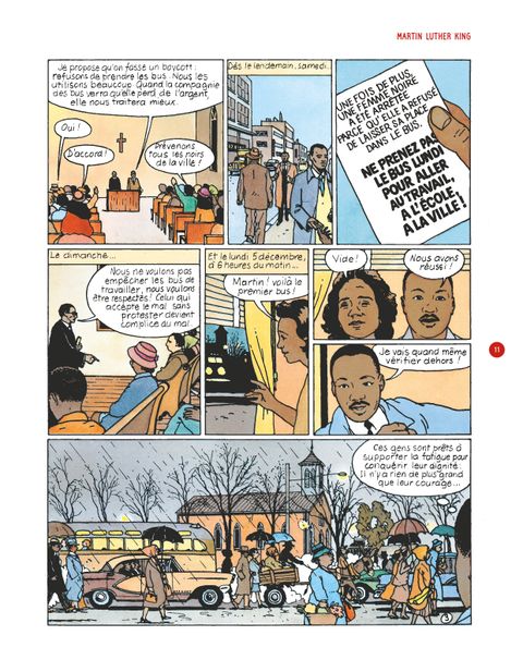 Aperçu de l'album Les Chercheurs de Dieu tome 14 - Martin Luther King en BD