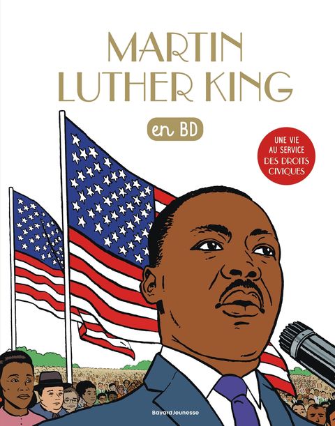 Couverture de l'album Martin Luther King en BD