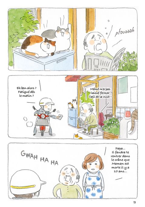 Aperçu de l'album Le Vieil Homme et son Chat tome 1