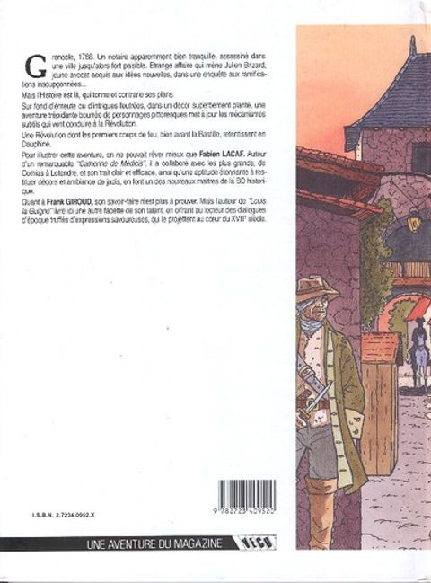 Aperçu de l'album Les Patriotes tome 1 - L'héritier perdu