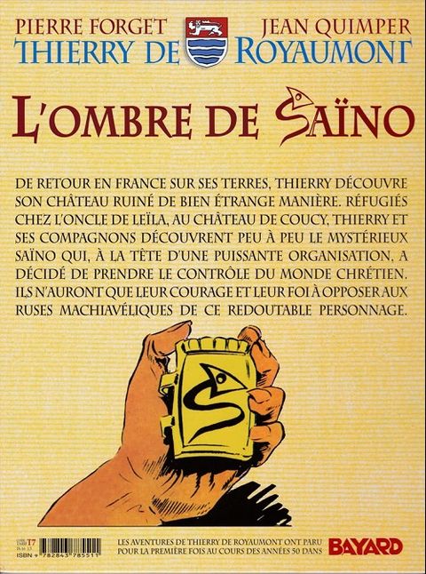 Aperçu de l'album Thierry de Royaumont tome 3 - L'ombre de Saïno