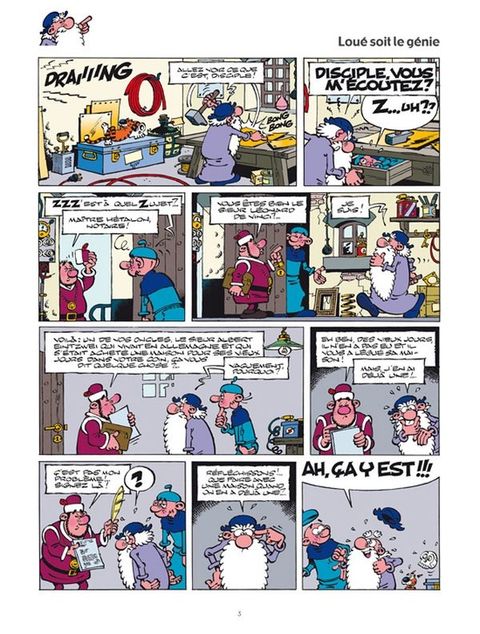 Aperçu de l'album Léonard tome 39 - Loué soit le génie