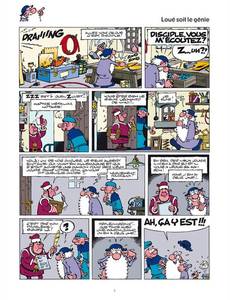 Aperçu 3 de l'album Léonard tome 39 - Loué soit le génie