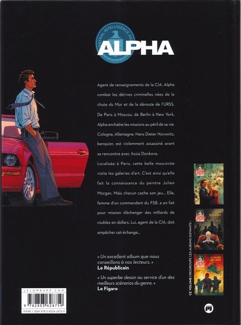 Aperçu de l'album Alpha - Intégrales tome 1 - Intégrale Alpha Tomes 1-2-3