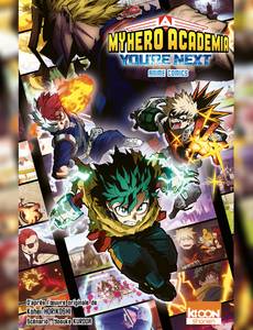 Couverture du premier album de la série My Hero Academia - Les films
