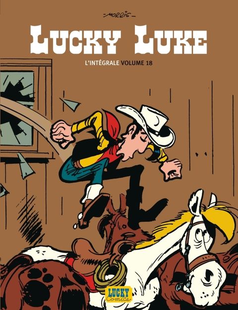Couverture de l'album L'intégrale 18 (Fingers - Le Daily Star - La fiancée de Lucky Luke)
