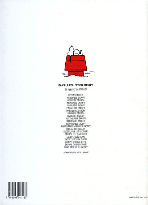 Aperçu de l'album Snoopy tome 21 - Peanuts, Tome 21 : Bons baisers de Snoopy