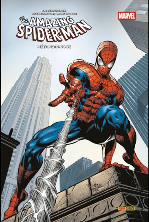 Couverture de l'album The Amazing Spider-Man par Straczynski