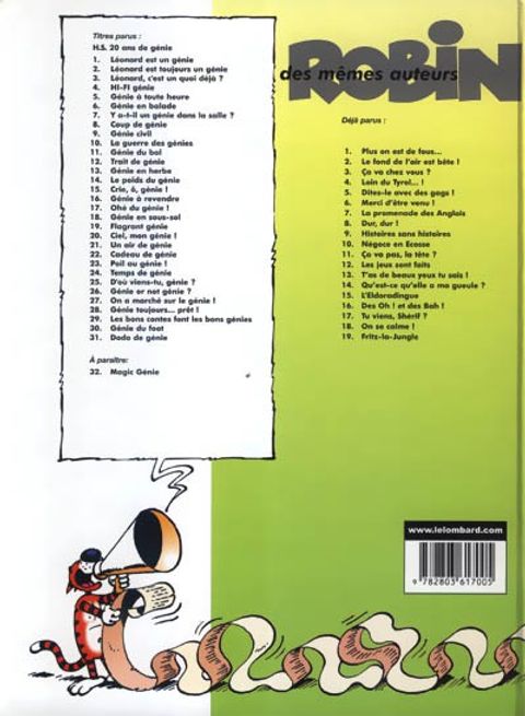 Aperçu de l'album Léonard tome 2 - Léonard est toujours un génie