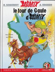Couverture de l'album Le tour de Gaule d'Astérix