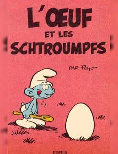 Couverture de l'album L'œuf et les schtroumpfs