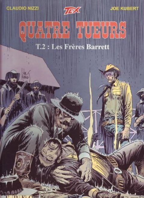 Couverture de l'album Quatre Tueurs, Tome 2 : les Frères Barrett