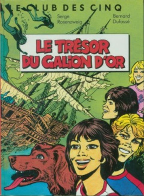 Couverture de l'album Le Trésor du galion d'or