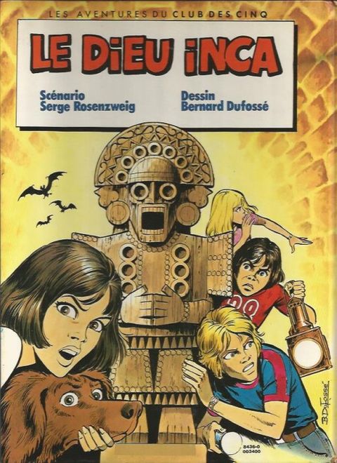 Aperçu de l'album Le Club des Cinq tome 1 - Le Trésor du galion d'or
